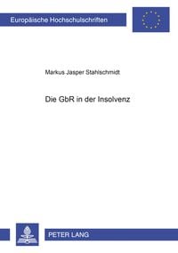 Produktbild: Die GbR in der Insolvenz