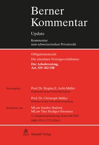 Produktbild: Arbeitsrecht, Art. 319-362 OR, 11. Erg&auml;nzungslieferung
