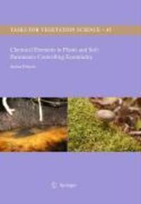 Produktbild: Chemical Elements in Plants and Soil: Parameters Controlling Essentiality