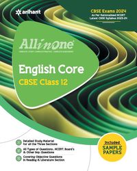Produktbild: All In One Class 12th English Core for CBSE Exam 2024