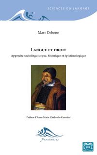 Produktbild: Langue et droit