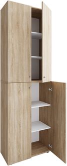Produktbild: XL Holz Gro&szlig;er Schuhschrank Schuhkommode Lona 6