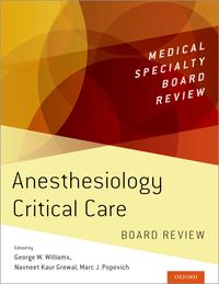 Produktbild: Anesthesiology Critical Care Board Review