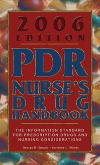 Produktbild: PDR Nurse's Drug Handbook 2006