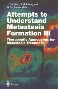 Produktbild: Attempts to Understand Metastasis Formation III