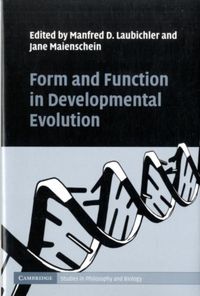 Produktbild: Form and Function in Developmental Evolution