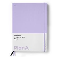 Produktbild Notizbuch A4 Hardcover Punktiert Mauve Purple