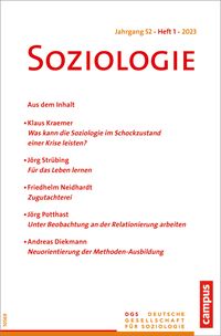 Produktbild: Soziologie 01/2023