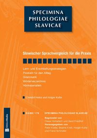 Produktbild: Slawischer Sprachvergleich fuer die Praxis