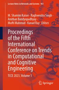Produktbild: Proceedings of the Fifth International Conference on Trends in Computational and Cognitive Engineering