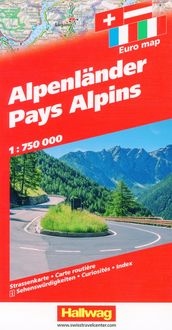 Bild vom Artikel Alpenländer Strassenkarte 1:750 000 vom Autor Hallwag Kümmerly+Frey AG