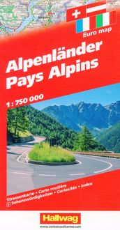 Bild vom Artikel Alpenländer Strassenkarte 1:750 000 vom Autor Hallwag Kümmerly+Frey AG