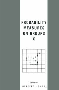 Produktbild: Probability Measures on Groups X