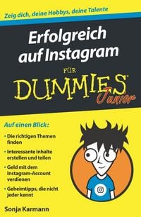 Produktbild: Erfolgreich auf Instagram f&uuml;r Dummies Junior