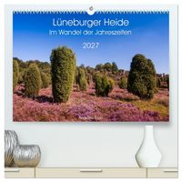 Produktbild: L&uuml;neburger Heide &ndash; Im Wandel der Jahreszeiten (hochwertiger Premium Wandkalender 2027 DIN A2 quer), Kunstdruck in Hochglanz