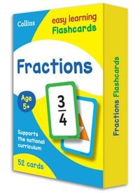 Produktbild: Collins Easy Learning Ks1 - Fractions Flashcards