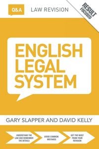 Produktbild: Q&A English Legal System