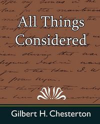 Produktbild: All Things Considered