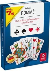 Bild vom Artikel Romme, Leinen in Stülpdeckelschachtel vom Autor Spielkartenfabrik Altenburg GmbH