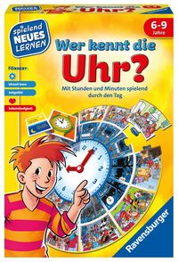 Bild vom Artikel Ravensburger 24995 - Wer kennt die Uhr, Uhrzeit, Lernspiel vom Autor 