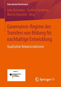 Produktbild: Governance-Regime des Transfers von Bildung f&uuml;r nachhaltige Entwicklung