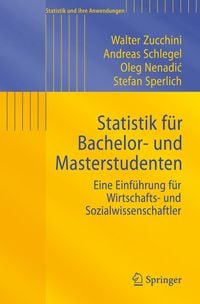 Produktbild: Statistik f&uuml;r Bachelor- und Masterstudenten