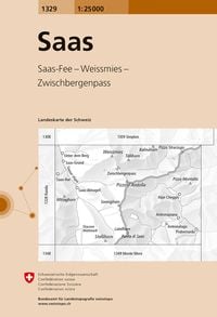 Produktbild: Swisstopo 1 : 25 000 Saas
