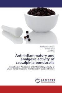 Produktbild: Rahman, M: Anti-inflammatory and analgesic activity of caesa