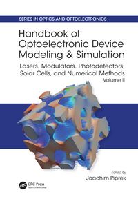 Produktbild: Handbook of Optoelectronic Device Modeling and Simulation