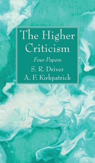 Produktbild: The Higher Criticism