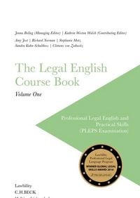 Produktbild: The Legal English Course Book Vol. I