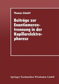 Produktbild: Beitr&auml;ge zur Enantiomerentrennung in der Kapillarelektrophorese