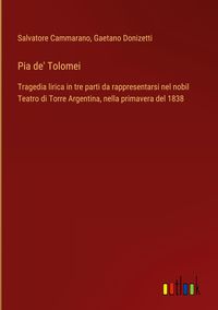 Produktbild: Pia de' Tolomei