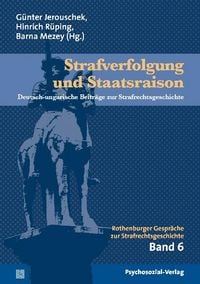 Produktbild: Strafverfolgung und Staatsraison