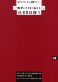 Produktbild: Provoziertes Schreiben