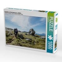 Produktbild: CALVENDO Puzzle bouldern in Henningsvaer, Lofoten, 1000 Teile Puzzle quer | 1000 Teile Lege-Gr&ouml;&szlig;e 64 &times; 48 cm Foto-Puzzle f&uuml;r gl&uuml;ckliche Stunden