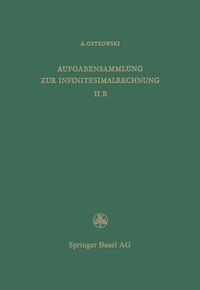 Produktbild: Aufgabensammlung zur Infinitesimalrechnung