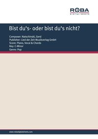 Produktbild: Bist du's- oder bist du's nicht?