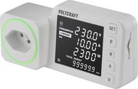 Produktbild: VOLTCRAFT SEM5000 CH DUAL Energiekosten-Messger&auml;t Kostenprognose, Alarmfunktion, Stromtarif einstellbar, Datenloggerfunktion