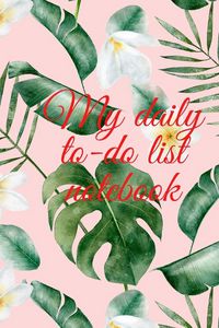 Produktbild: My daily to-do list notebook