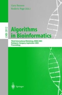 Produktbild: Algorithms in Bioinformatics