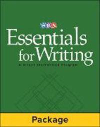Produktbild: Sra Essentials for Writing Teacher Materials Package