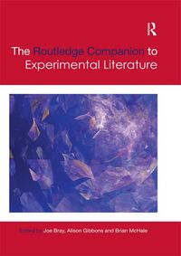 Produktbild: The Routledge Companion to Experimental Literature