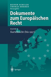 Produktbild: Dokumente zum Europ&auml;ischen Recht