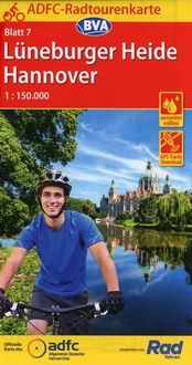 Bild vom Artikel ADFC-Radtourenkarte 7 Lüneburger Heide /Hannover 1:150.000, reiß- und wetterfest, E-Bike geeignet, GPS-Tracks Download vom Autor 