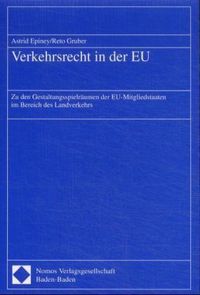 Produktbild: Verkehrsrecht in der EU