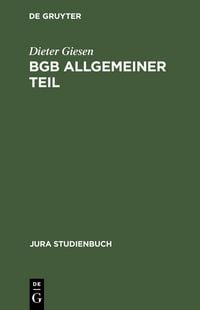Produktbild: BGB Allgemeiner Teil