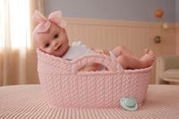 Produktbild: BABY born Real Babypuppe, sehr heller Hautton, Augen offen