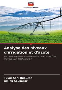 Produktbild: Analyse des niveaux d'irrigation et d'azote