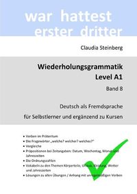 Produktbild: DaF - Wiederholungsgrammatik / DaF - Wiederholungsgrammatik A1 - Band 8